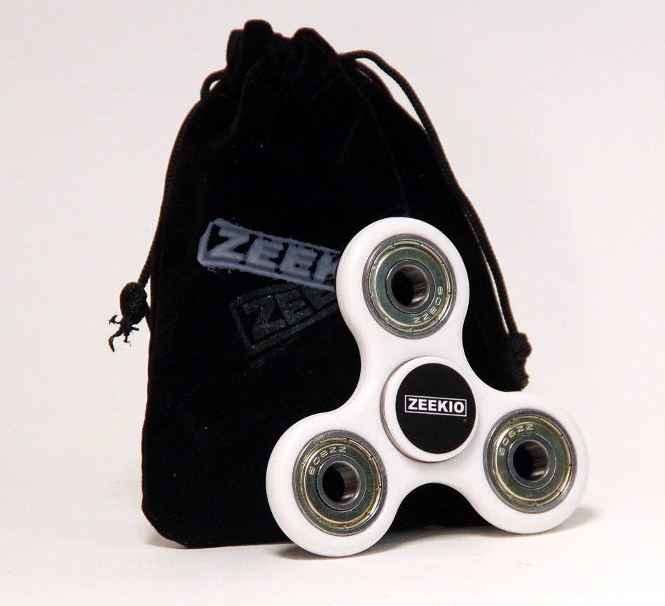 YoYoSam Wholesale - Wholesale Fidget Toy - Kids - Zeekio Hand Spinner Toy - Fidget Spinner (White)3