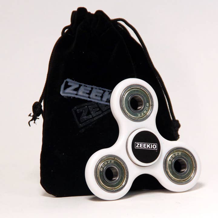 YoYoSam Wholesale - Wholesale Fidget Toy - Kids - Zeekio Hand Spinner Toy - Fidget Spinner (White)3