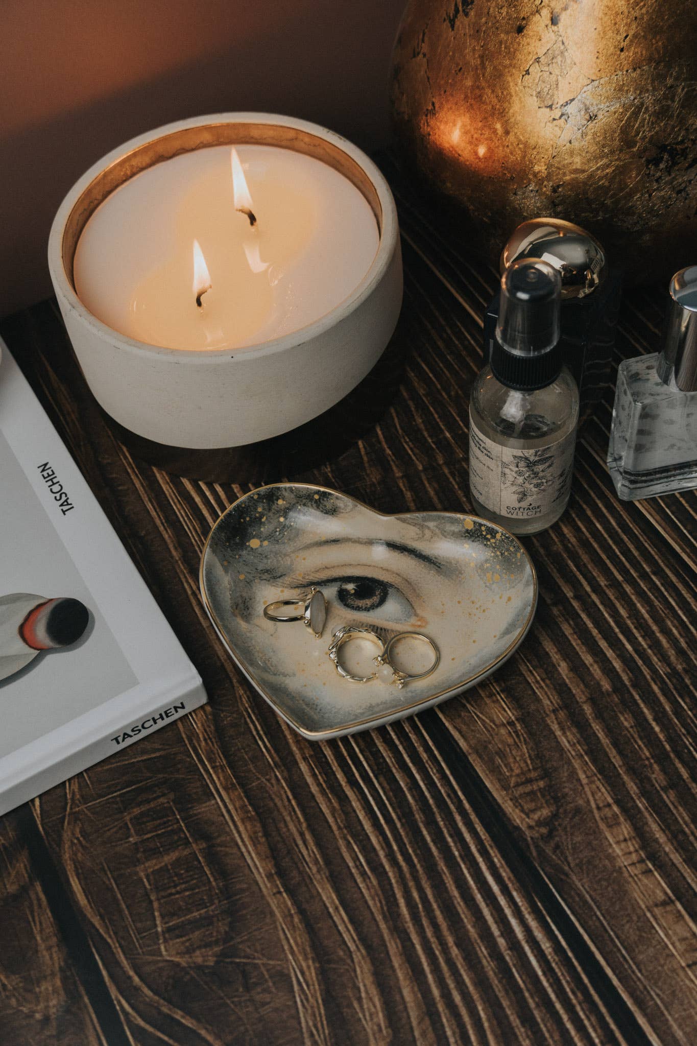 Spitfire Girl - Wholesale Jewelry Dish - Stardust Eye Ceramic Heart Dish5