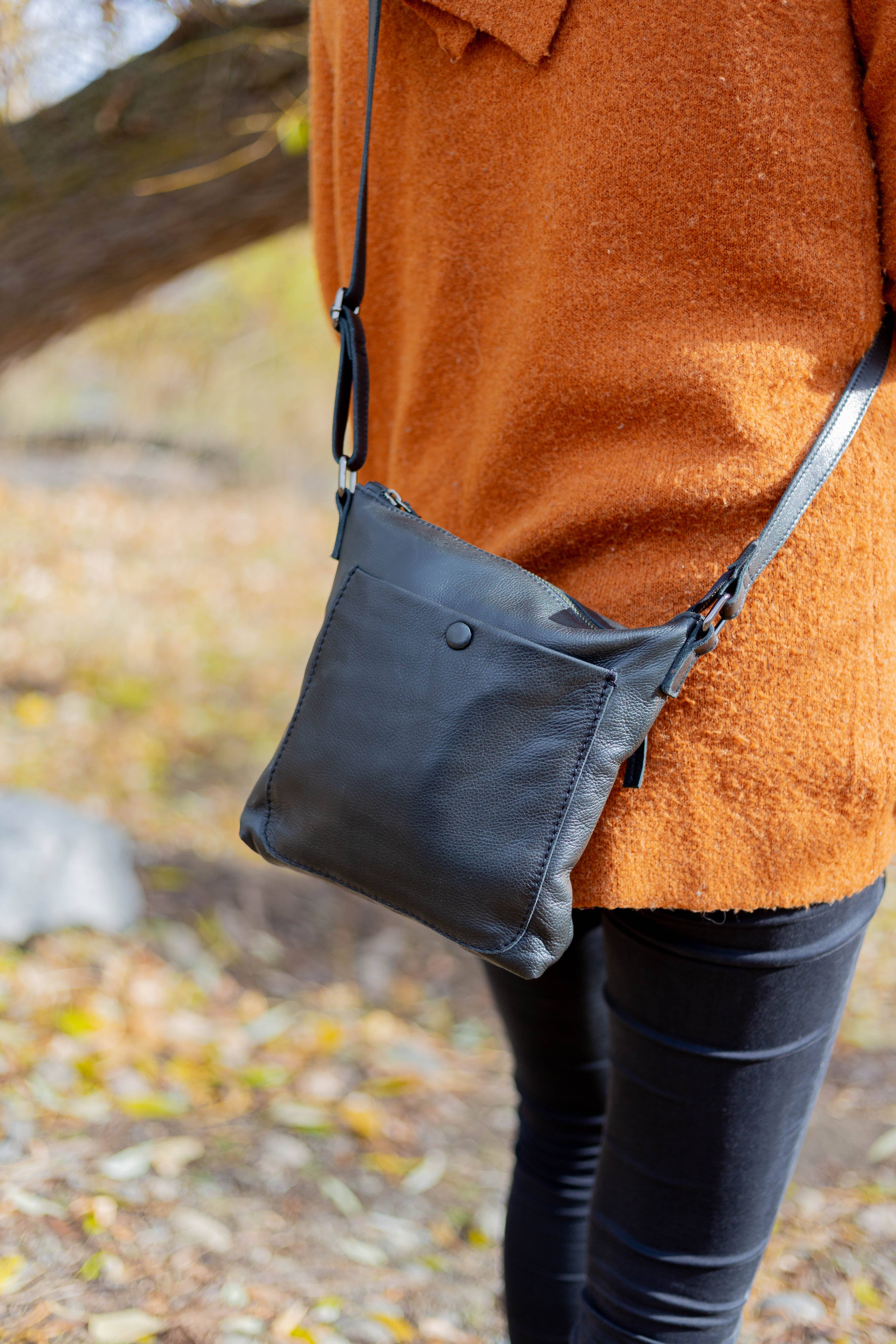 Keaan Leather Goods - Wholesale Crossbody Bag - Women's - [ISABELLA] SMALL CROSSBODY BAG | SUPER SOFT NAPPA LEATHER23