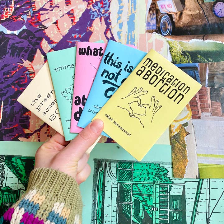 Pregnancy Options Zine Bundle | Gender Affirming Sex Ed for wholesale by Pleasure Pie