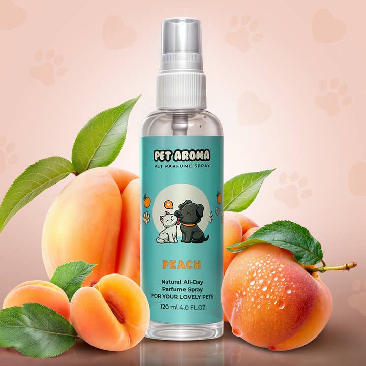 Daspar - Wholesale Pet spray – Cat/dog - PET AROMA PEACH Natural All-Day Perfume Spay For Pets1