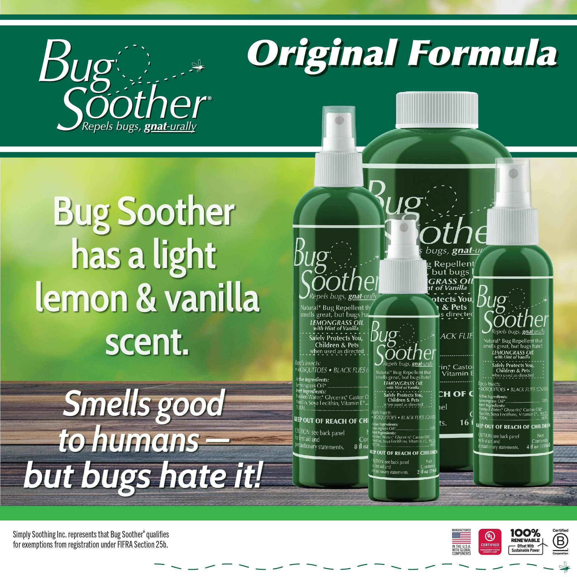 Eco Lips & Bug Soother - Wholesale Insect Repellent - Bug Soother Counter Display1