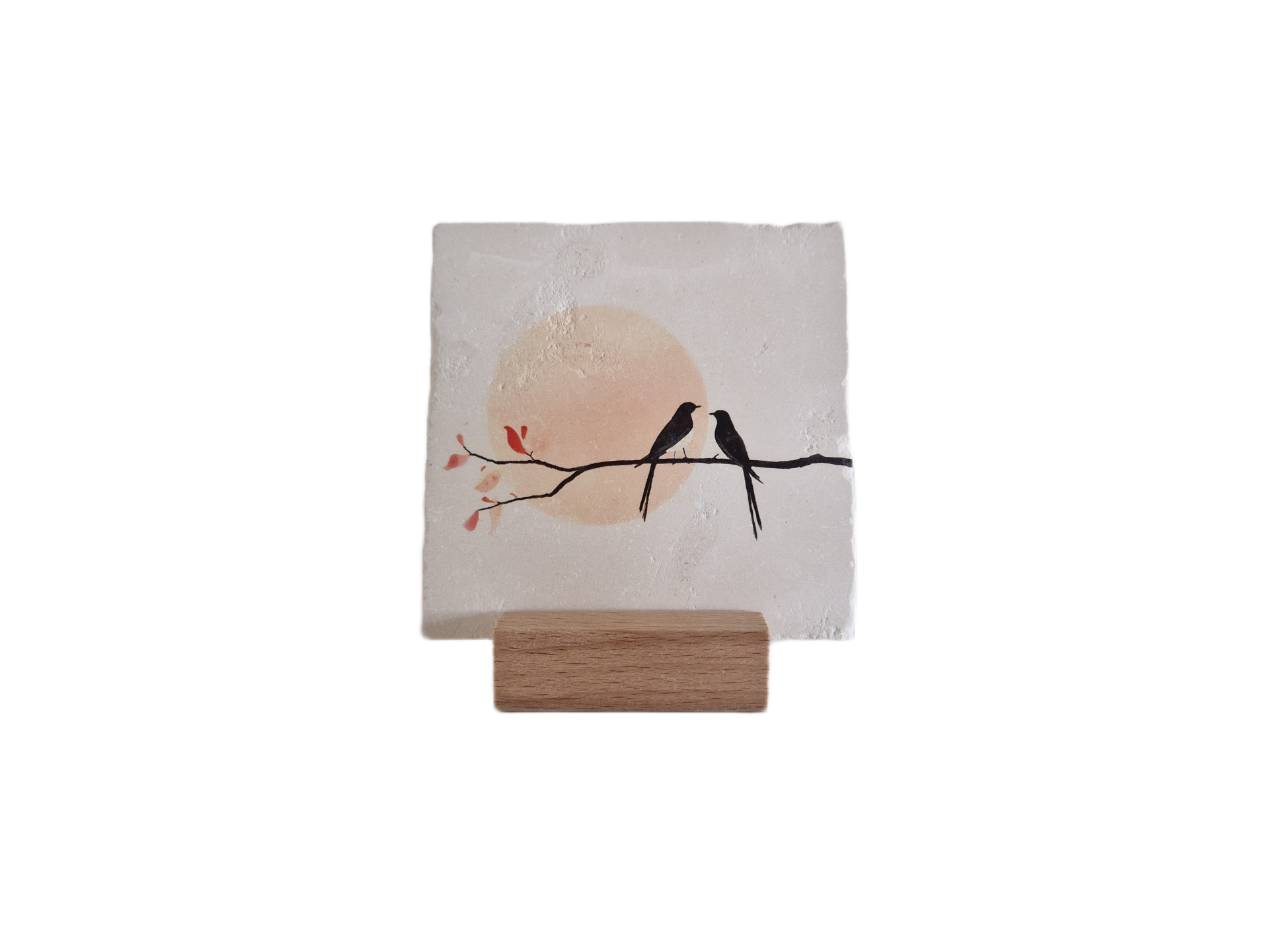 Artige BV - Vente Sculpture - Oiseaux - carreau en pierre naturelle1