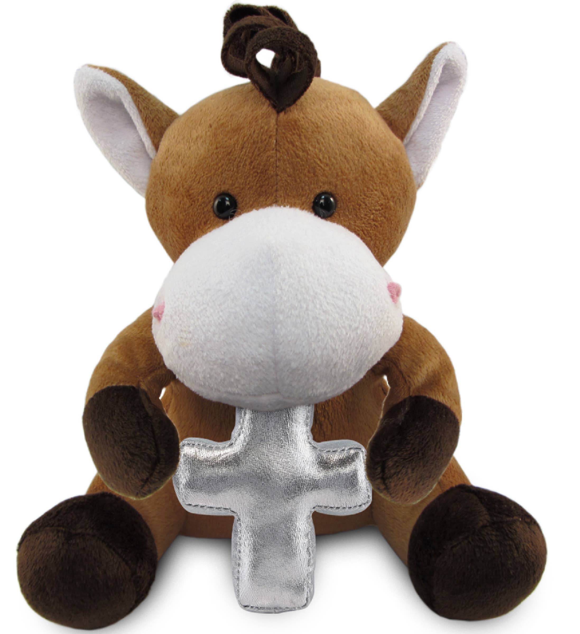 Cota Global - Wholesale Stuffed/Plush Toy - Kids & Baby - Plush Cross - 6" Plush - Horse