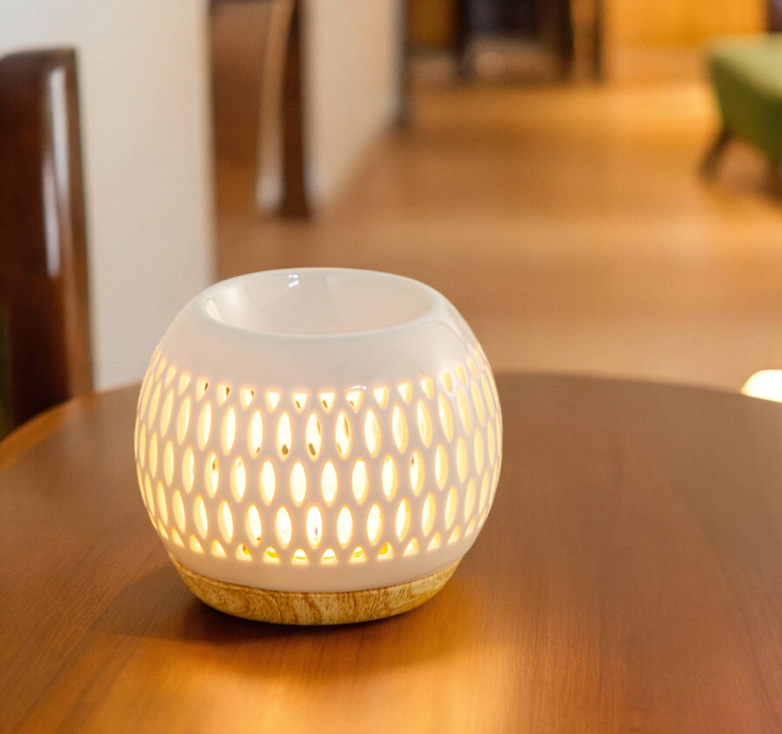 Zen'Arôme - Wholesale Oil Warmer - Scented burner, ceramic lattice scented wax melt5