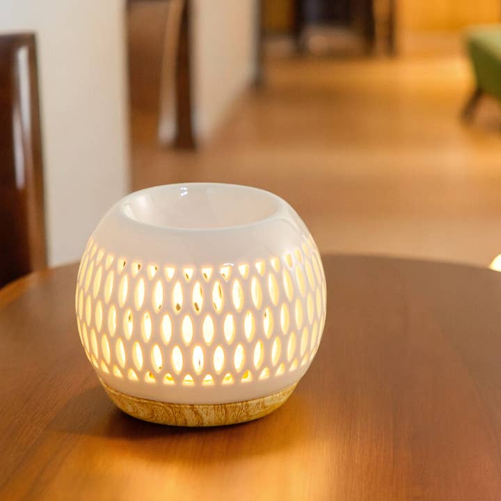 Zen'ArĂ´me - Wholesale Oil Warmer - Scented burner, ceramic lattice scented wax melt5