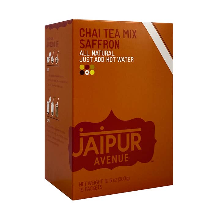 Jaipur Avenue Chai - Wholesale Tea Bags - Chai Tea Mix Saffron0