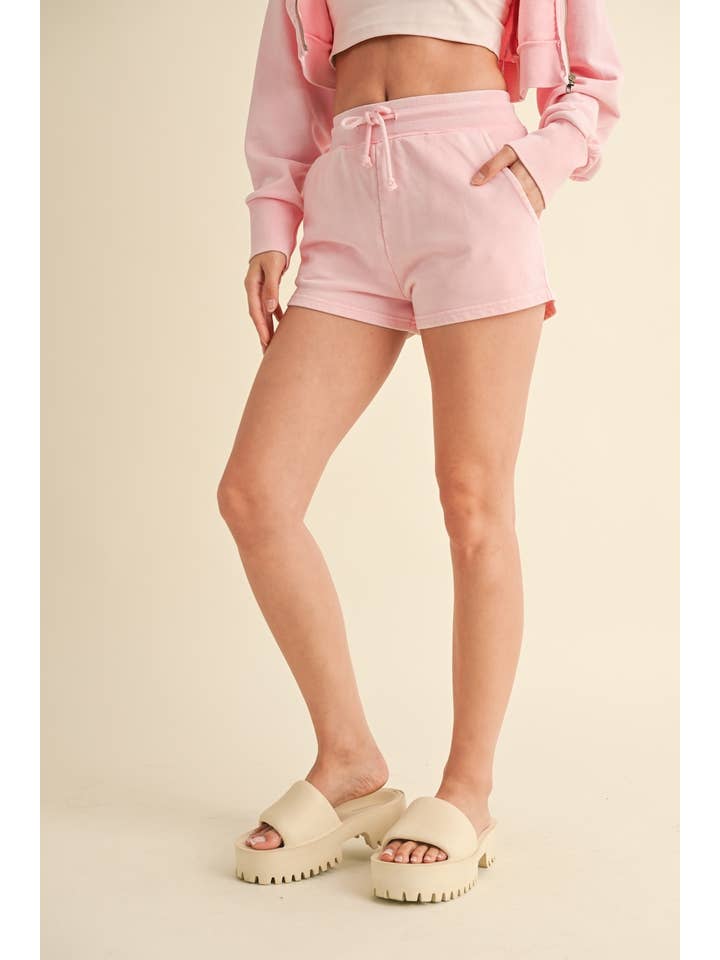 KIMBERLY C - Wholesale Korte broeken - Dames - Mineral Wash Shorts39