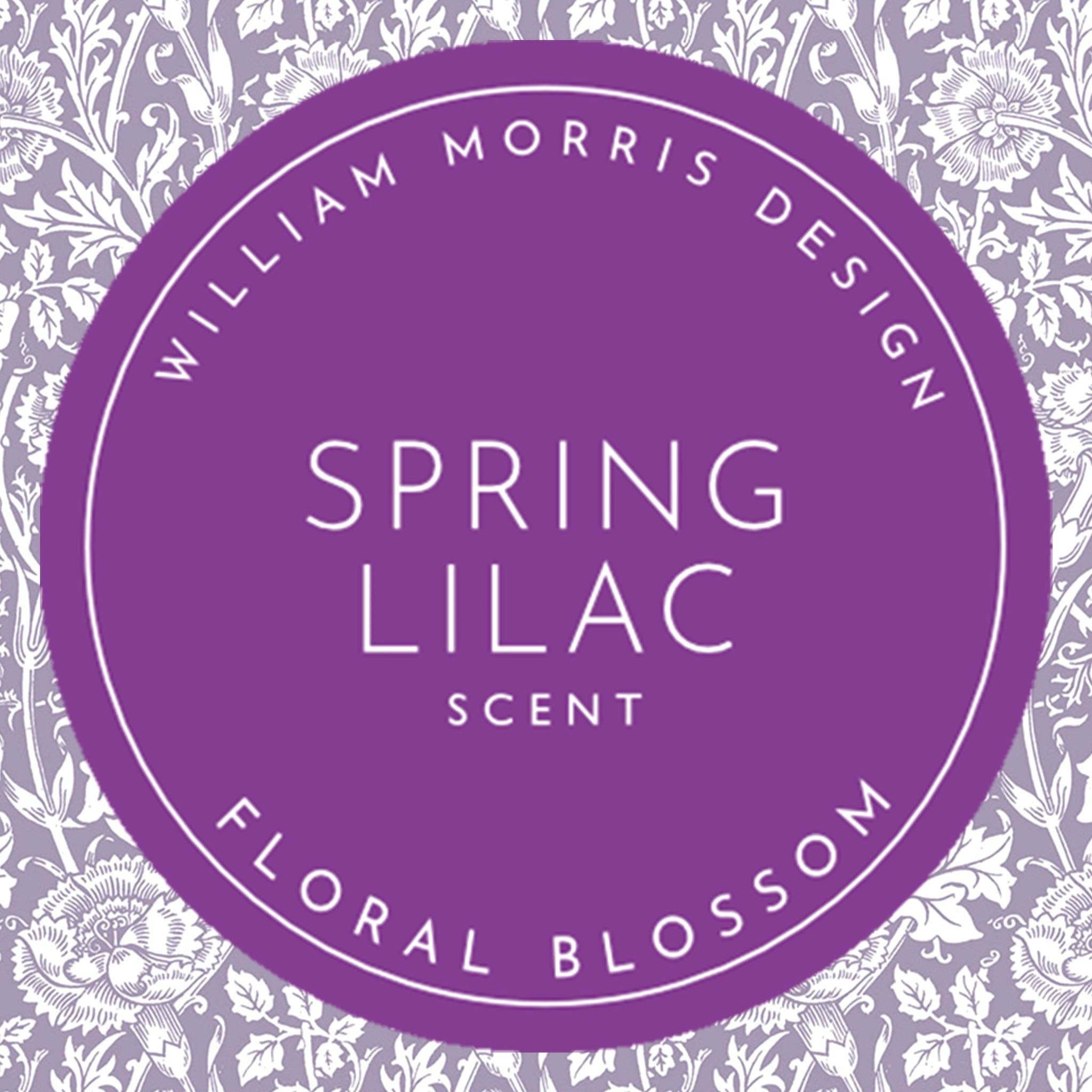 The Master Herbalist - Wholesale Drawer Liner - LILAC fragrance SCENTED Drawer Liners in PURPLE William Morris Design6