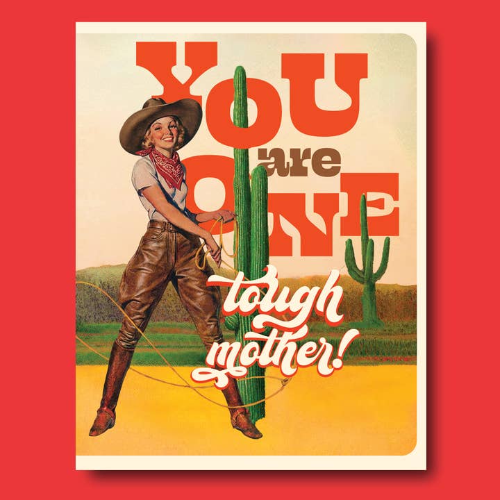 offensivedelightful - Wholesale Mother's Day Card - TOUGH MOM! MM25
