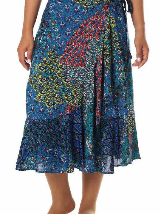 Studio 12 Collective (previously Ethnic Lanna) - Wholesale Skirt - Women's - Wrap Skirt Women's Printed Pattern - Thailand4