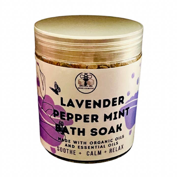 Bath Soak lavender Peppermint Relaxing Soak 🛁 for wholesale by Sweetness And Honey Cosmetics