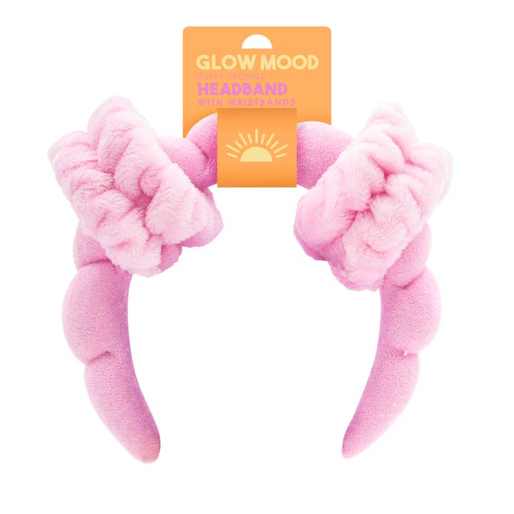 Glow Mood - Wholesale Spa Headband - Day Headband with Wristbands1