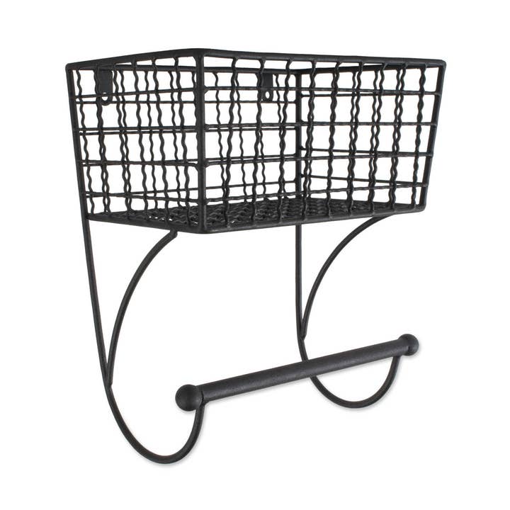 Small Black Farmhouse Towel Rack for wholesale by Welcome Home Unbeatable Deals