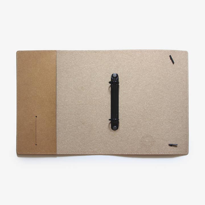 Corban & Blair - Wholesale Binder - A5 Aus Made Recycled Leather Ring Binder