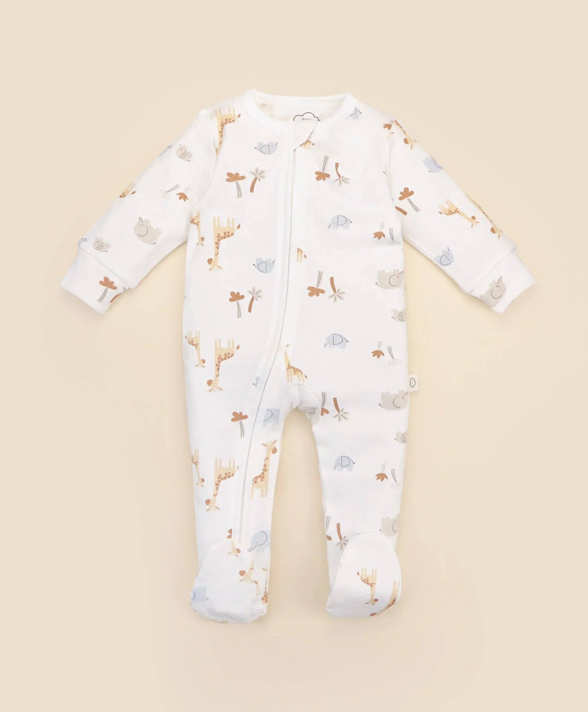 Lūmmi in Colour Babywear – wholesale Clothing set – Baby – Organic Cotton 6PC Essentials Set - Safari10