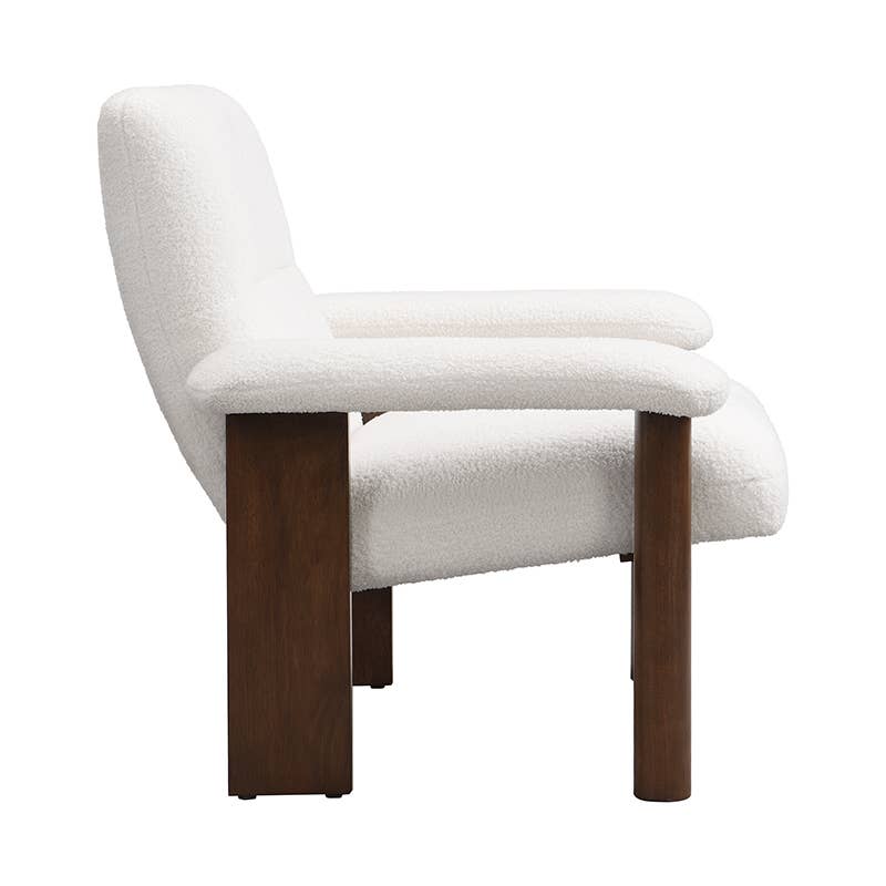 HOMYCASA DESIGN INC - Wholesale Chair - Modern Accent Chair with Ottoman, Lounge Chair with Footrest5
