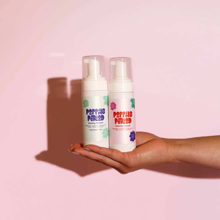Silicone Safe Foaming Cleanser for wholesale by Poppins Period