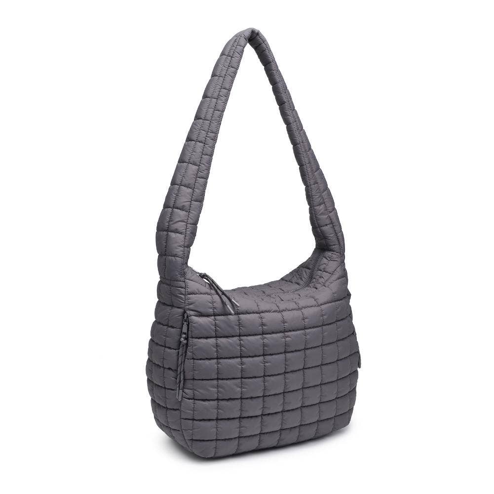 Urban Expressions - Vente Sac porté épaule – femme - Sac hobo matelassé en nylon Leda61