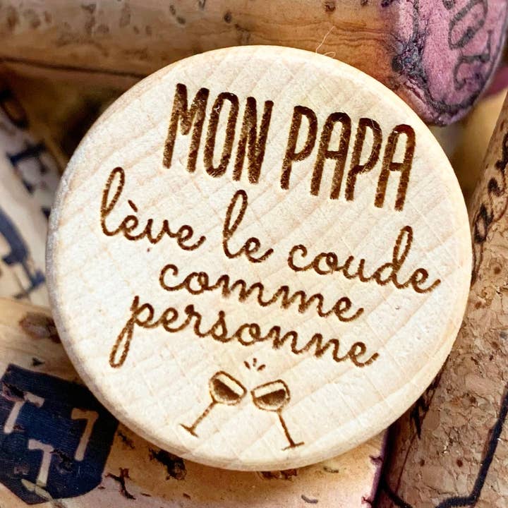 KURK MIJN VADER STEEKT ZIJN ELLEBOOG OP voor wholesale door LE COMPTOIR DE LOULOU