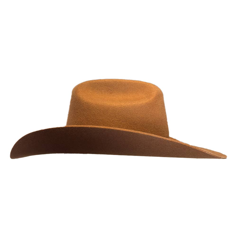 American Hat Makers - Wholesale Cowboyhoed - Uniseks - 100% wollen vilten western cowboyhoed - Style Cattleman71