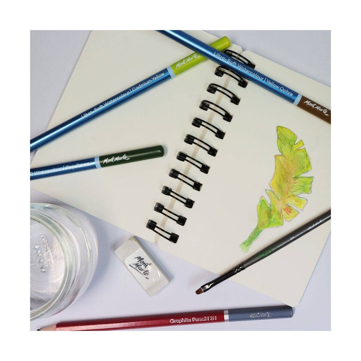 Mont Marte Usa, Inc. - Vente Carnets de croquis - Journal d'art visuel Signature A6 120 pages 110 g/m²3