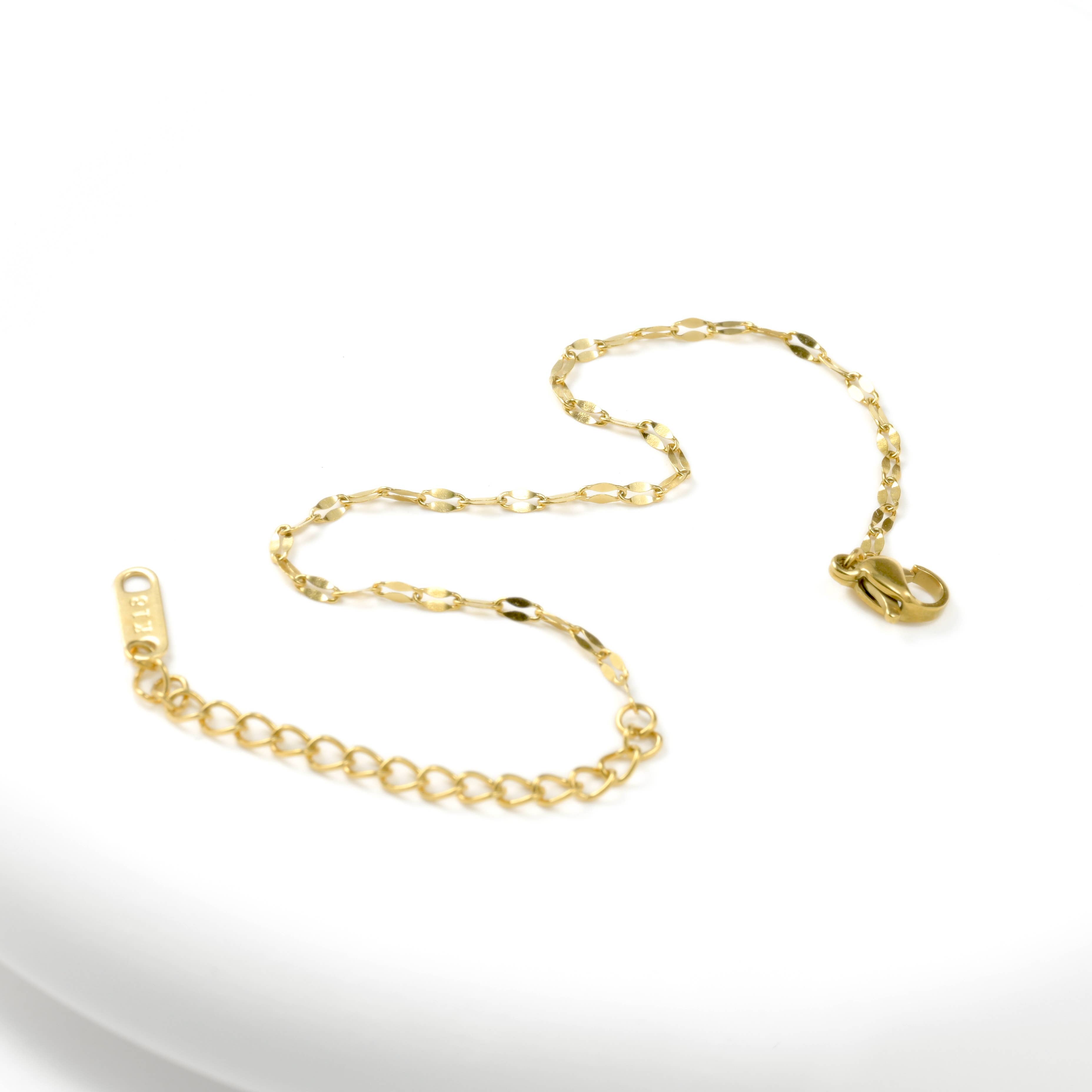 Blueyejewelry - Wholesale Link & Chain Bracelet - Dainty Gold Bracelets - Waterproof Chain Bracelets for Women6