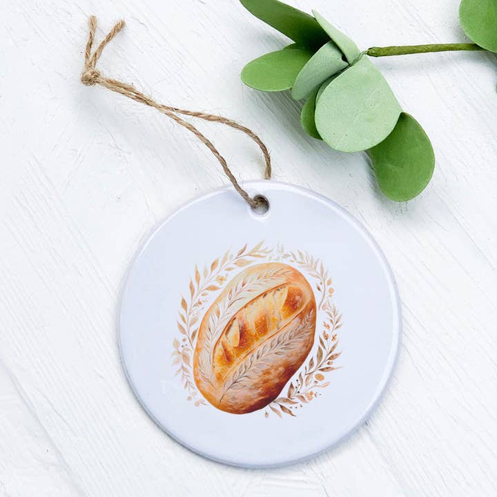 Sourdough Loaf - Ornament for wholesale by Indigo Tangerine