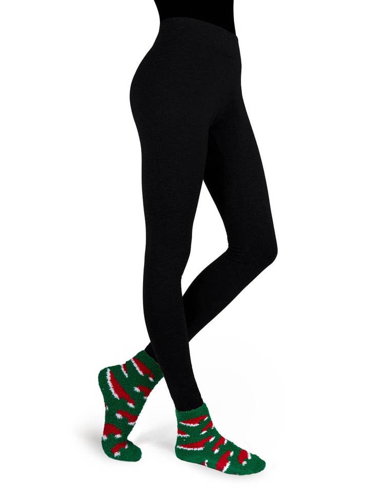 MeMoi Santa Hat Cozy Sock & Legging Set for wholesale by Infinity Classics International Inc.