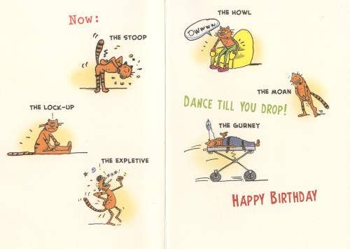 DICKENS INC. - Wholesale Birthday Card - Birthday Over The Hill | GRTC | SM | 44628K1
