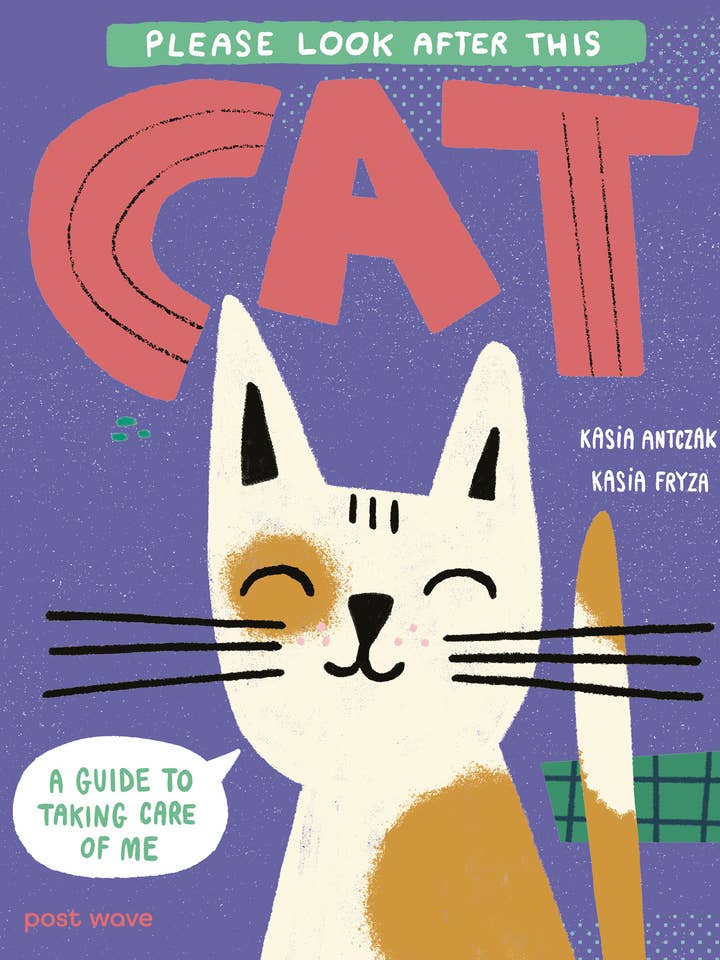 Please Look After This Cat: Care Guide - Post Waves Kids for wholesale by Bounce Sales & Marketing