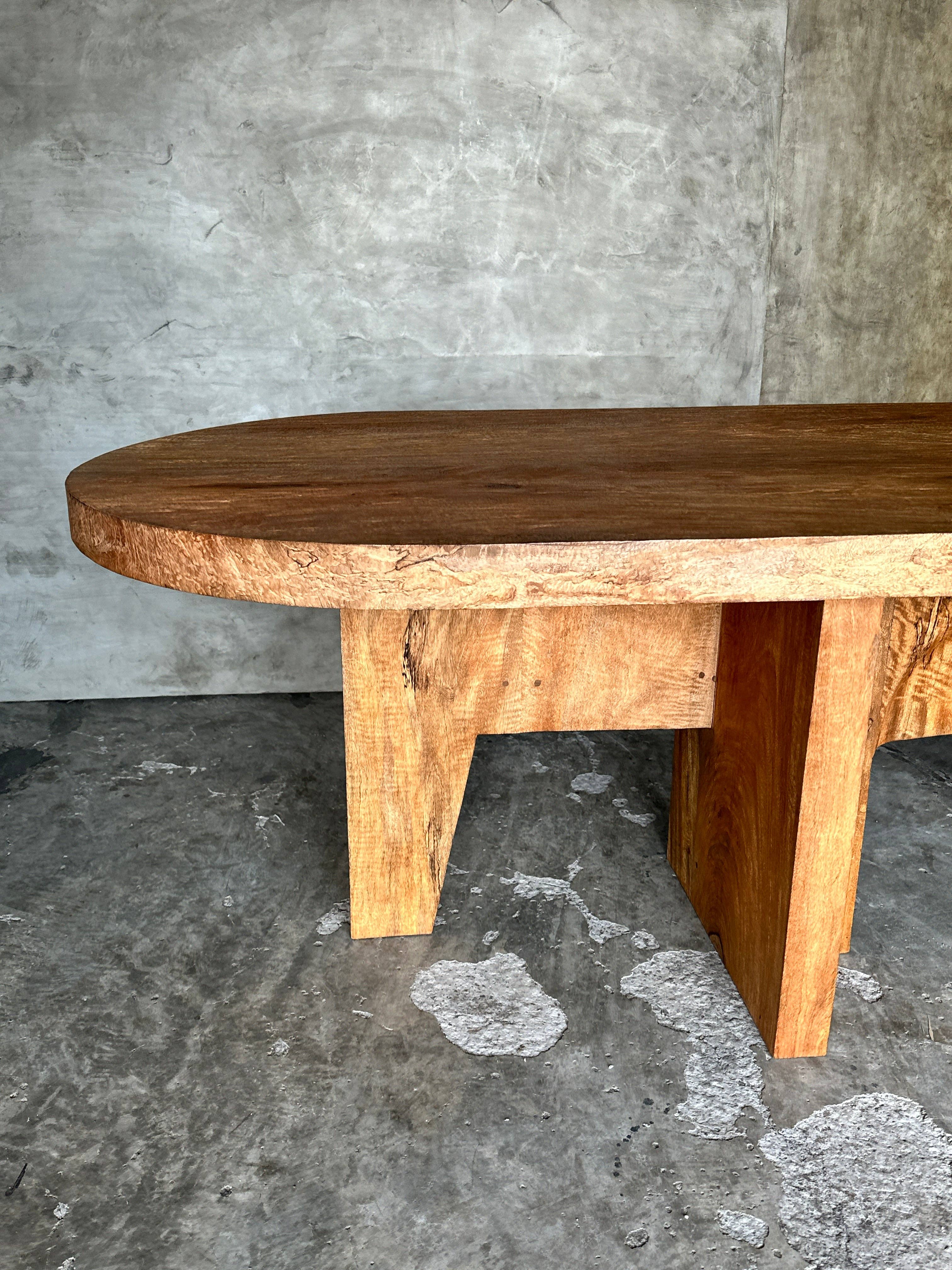 Office Objets - Wholesale Coffee Table - Massive mango wood table 2m10x1m82