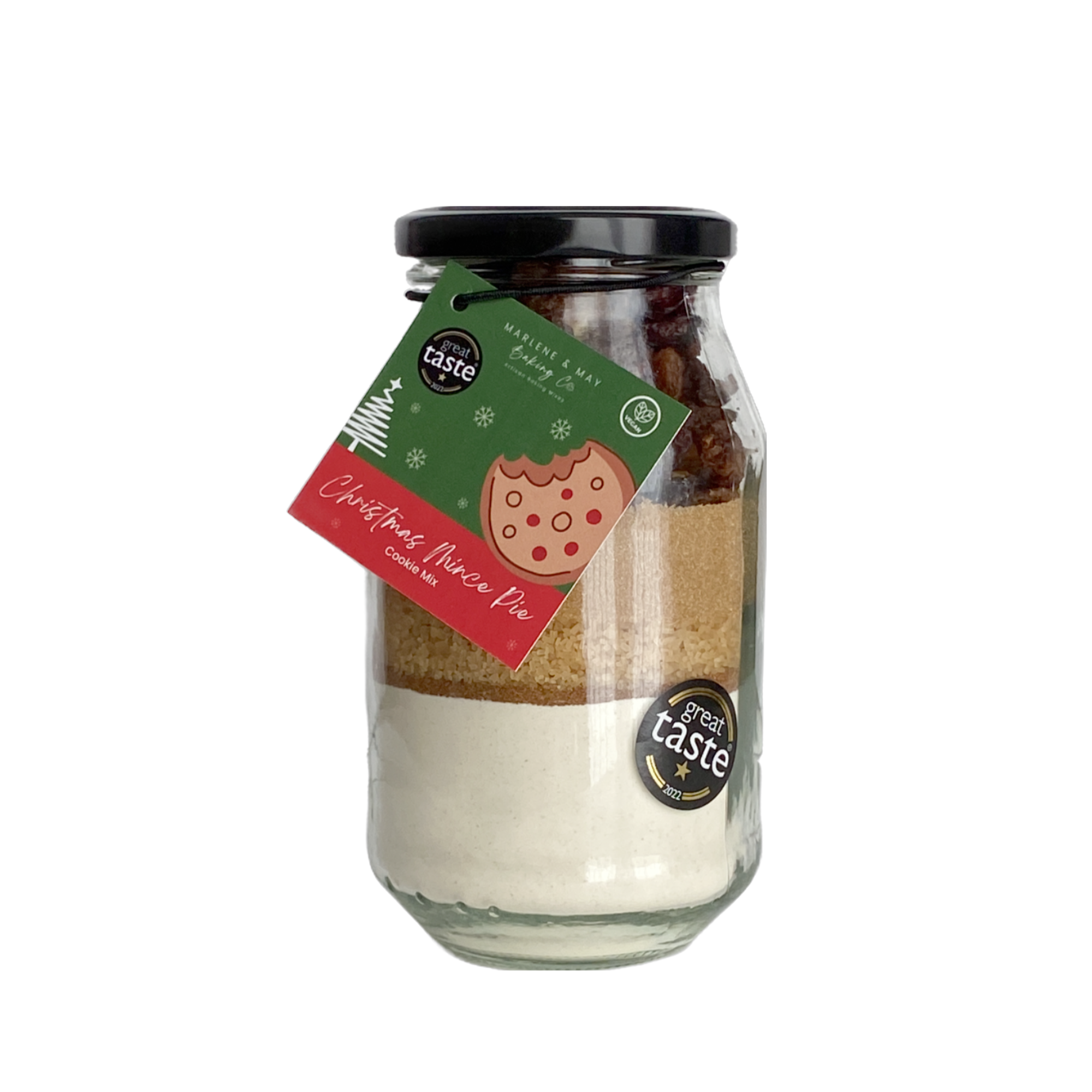 Marlene & May Baking Co – wholesale Biscuit mix – Award-Winning Christmas Mince Pie Cookie Mix (Ve/V)1