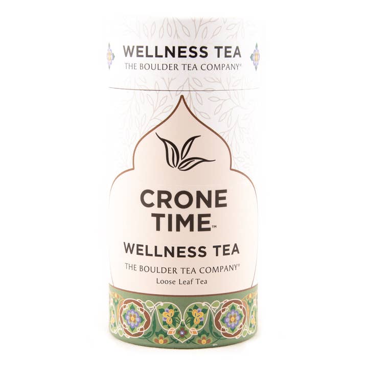 Crone Time™ Biologische wellnessthee voor wholesale door Boulder Tea Company