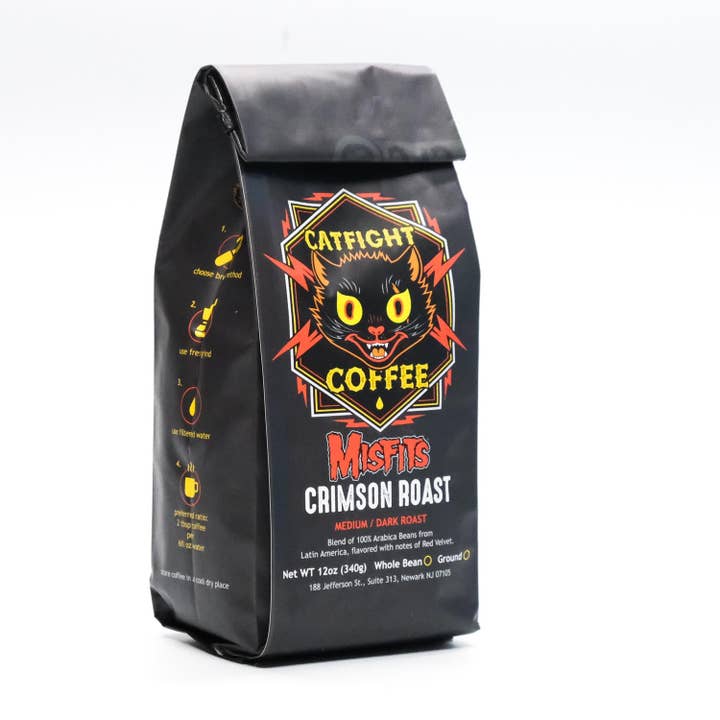 Catfight Coffee – Großhandel Kaffeebohnen – Catfight Coffee Misfits 'Crimson Roast' Red Velvet Kaffee1