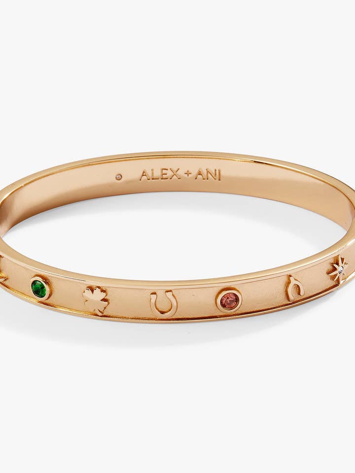 Lucky Hinge Bangle and other Purchase Wholesale alex max. Free Returns & Net 60 Terms on Faire trending on Faire.