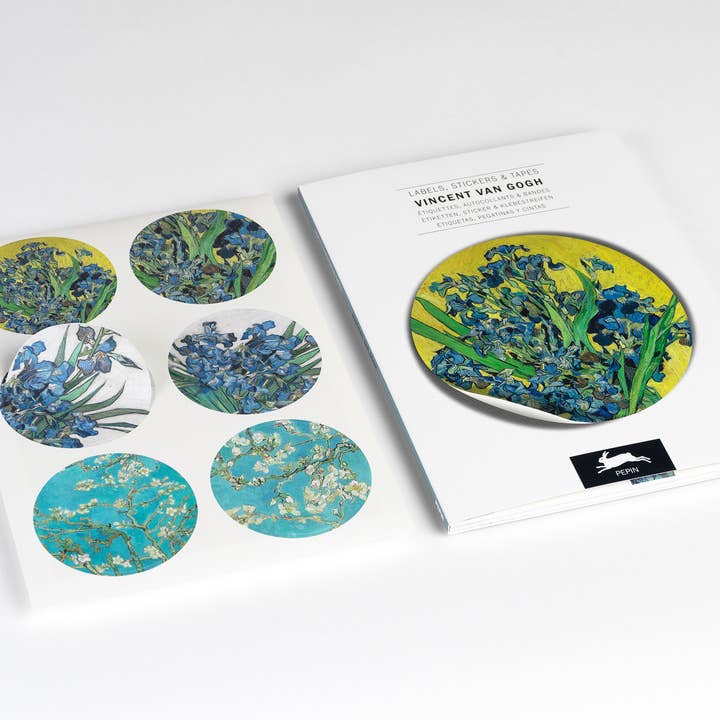 Pepin Press - Wholesale Sticker - Vincent Van Gogh Label Sticker & Tape Book