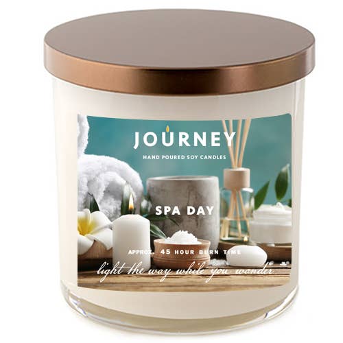 Spa Day Journey Soy Wax Candle for wholesale by Journey Candle