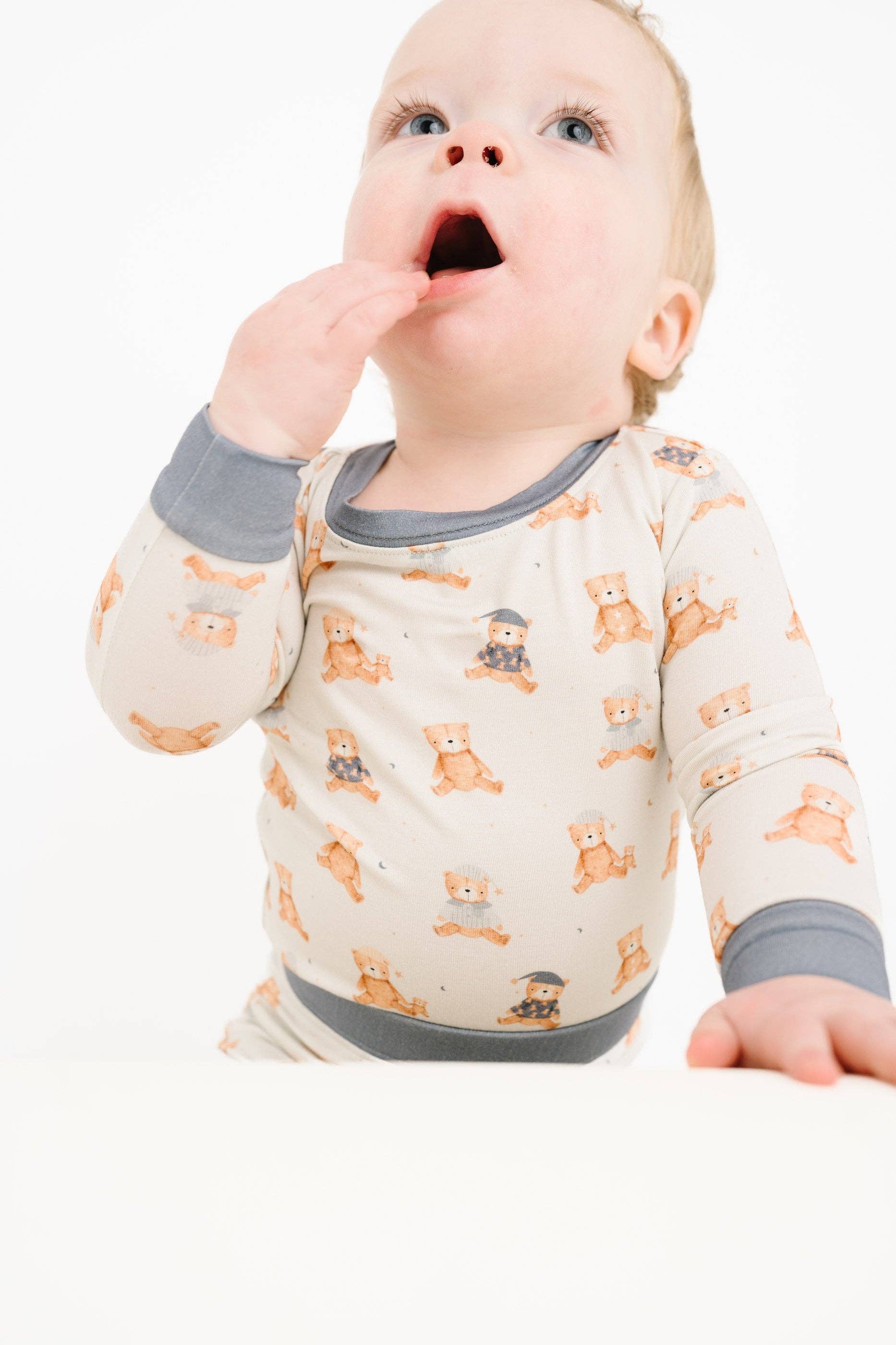 Little One Shop - Wholesale Sleepwear Set - Kids - Teddy Bedtime Bamboo Set2