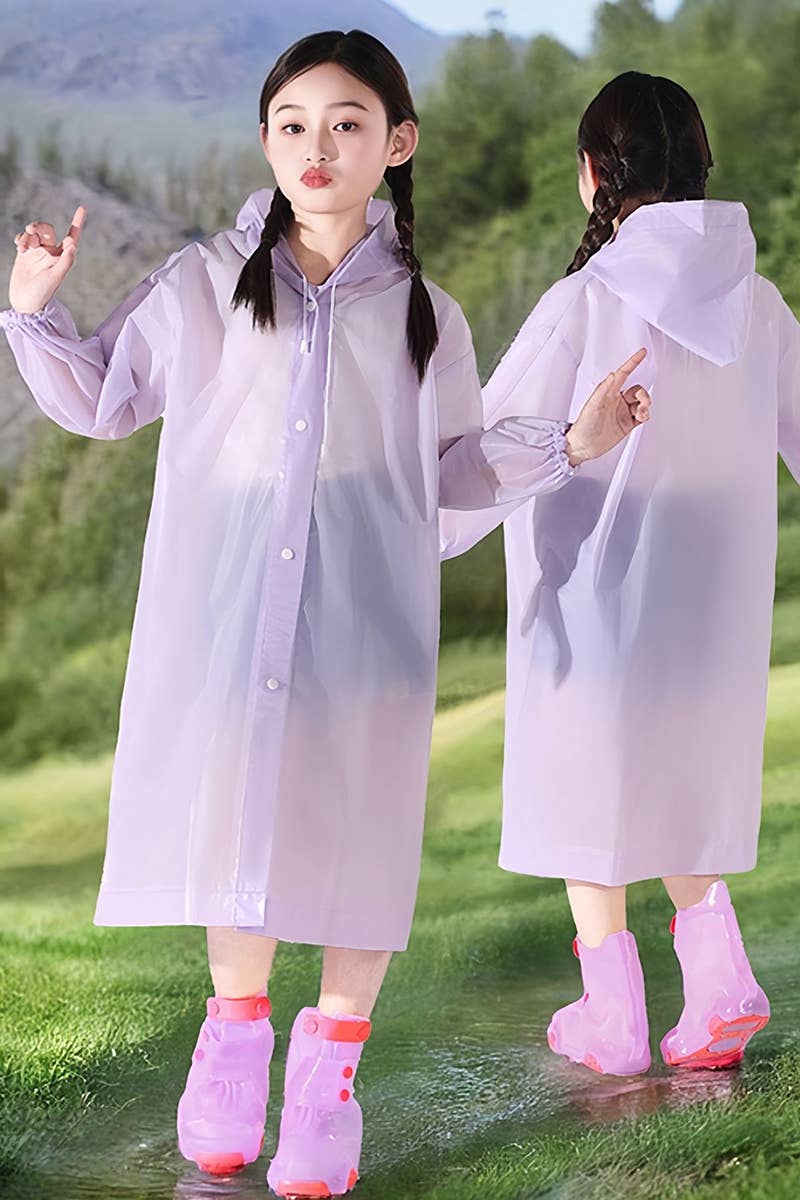 NINEXIS - Wholesale Raincoat - Kids - CWMM8548_OUTDOOR FULL BODY RAINPROOF CHILDREN'S RAINCOAT6