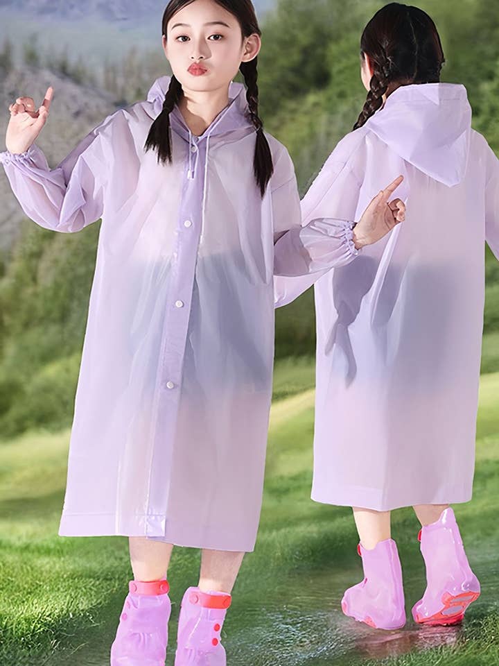 NINEXIS - Wholesale Raincoat - Kids - CWMM8548_OUTDOOR FULL BODY RAINPROOF CHILDREN'S RAINCOAT6