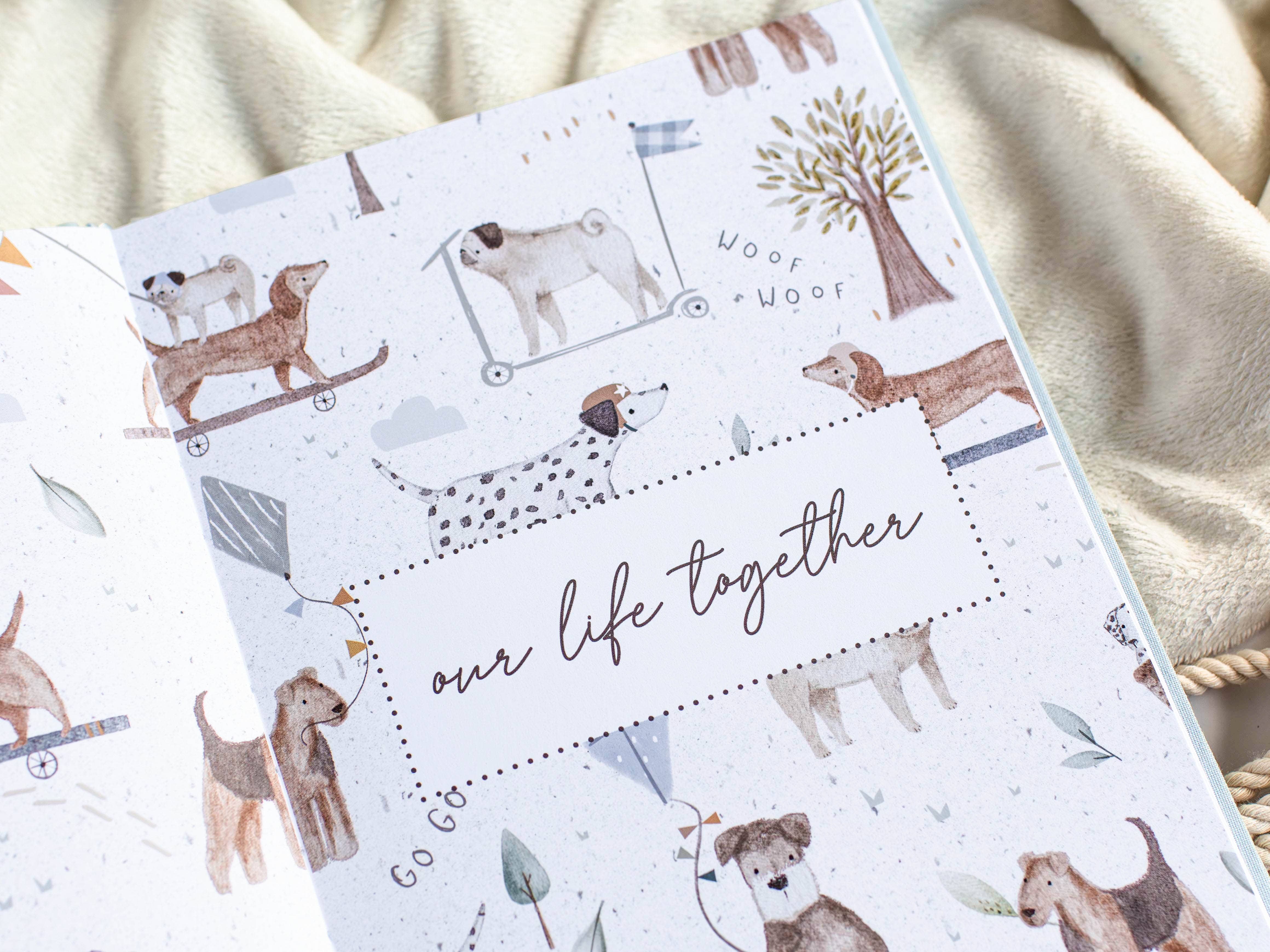 Duncan & Stone Paper Co. – wholesale Journal/diary – Dog Memory Book and Puppy Keepsake Journal | Perfect Gift10