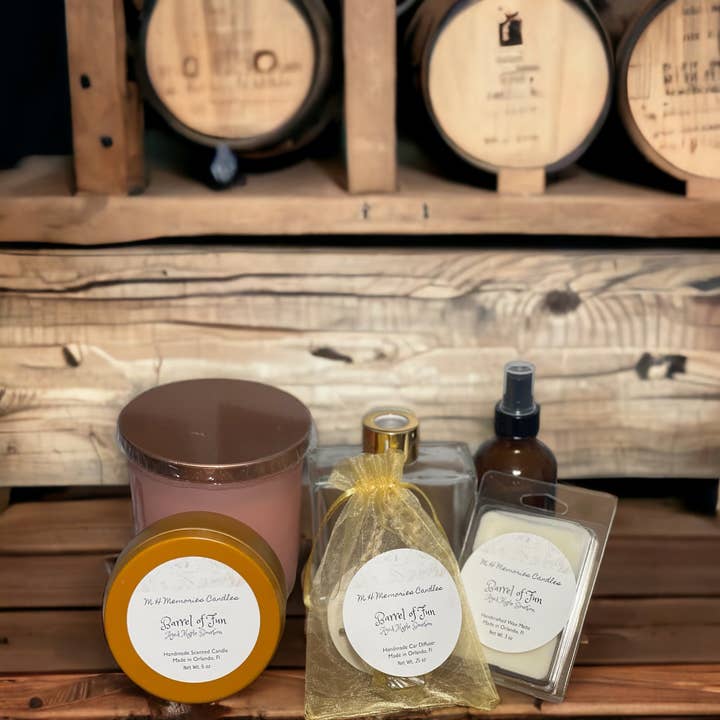 Barrel of Fun for wholesale by M.H Memories Candles
