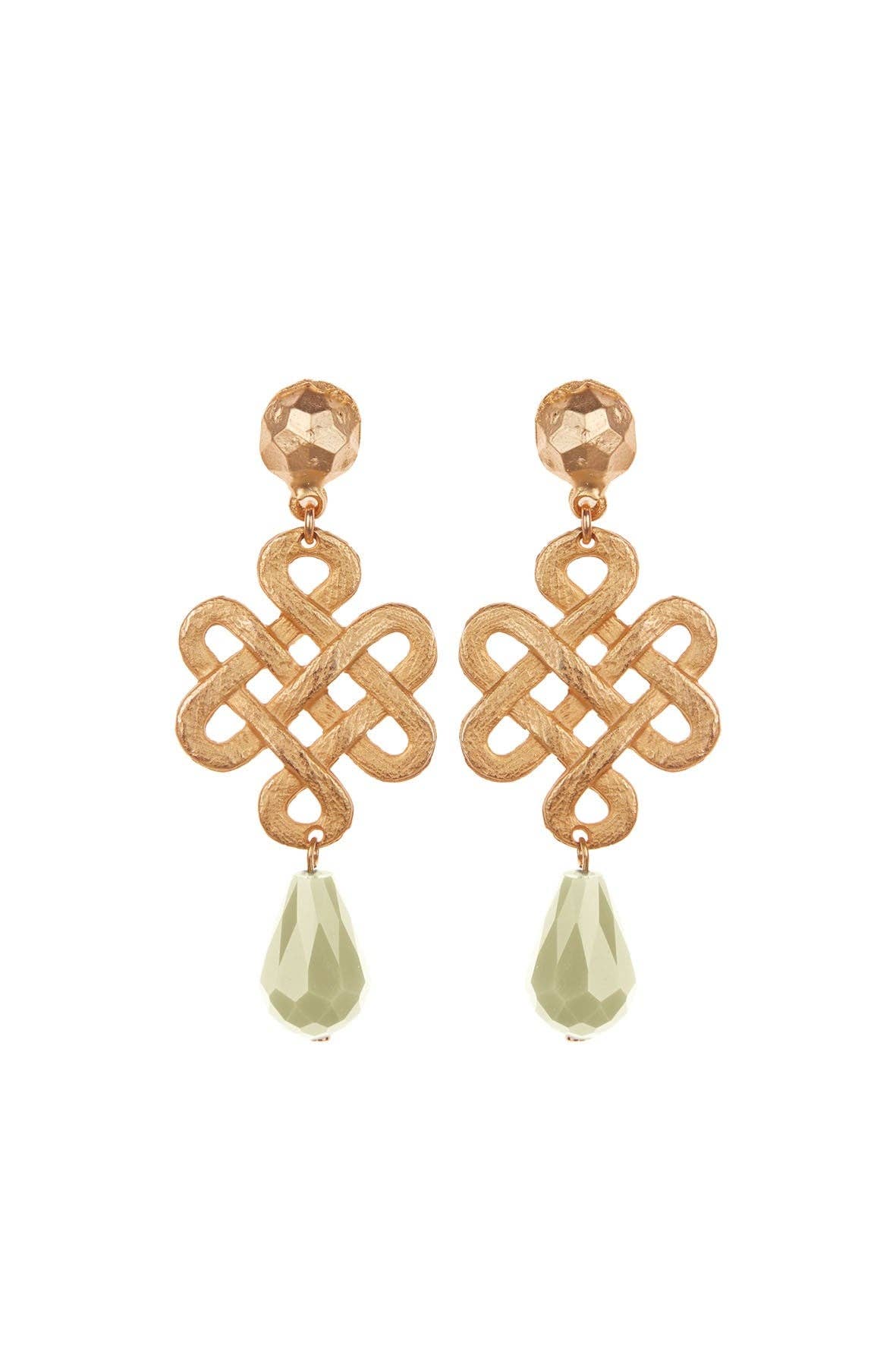 Sofia Godinho - Wholesale Dangle Earrings - Eternity Knot Earrings3