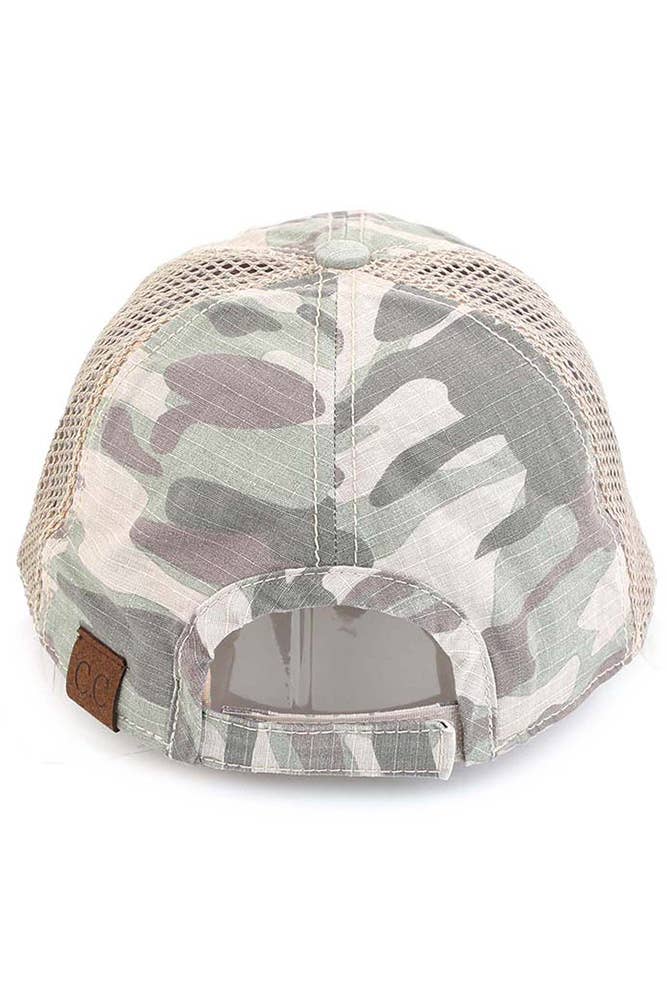 Hana - Vente Casquette de baseball – femme - Casquette de baseball Camo brodée avec drapeau américain C.C4