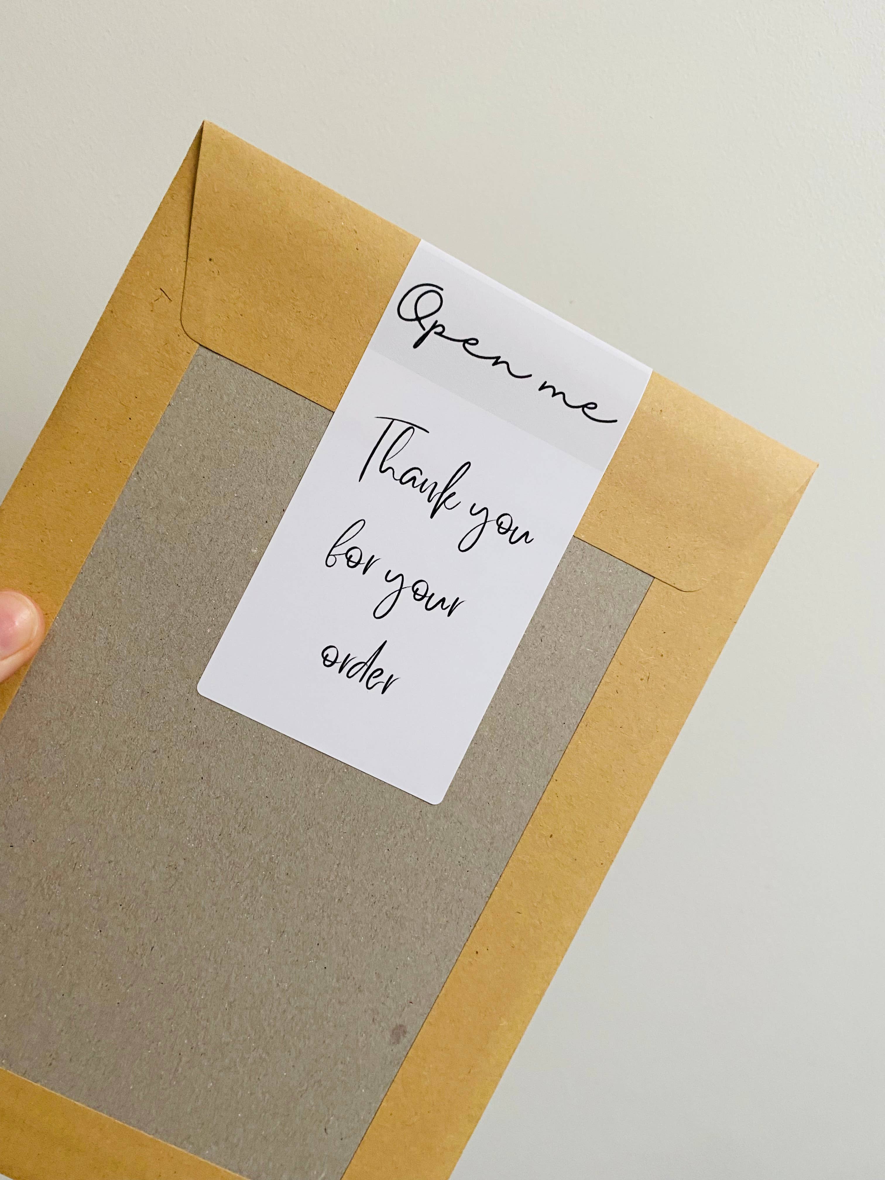 HMstationery – wholesale Sticker – Happy Mail, Logo Box seals, Thank you for your order5