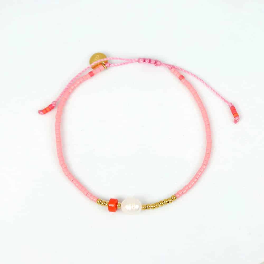 Les Cleias - Wholesale Beaded Bracelet - Élyra steel bracelet1