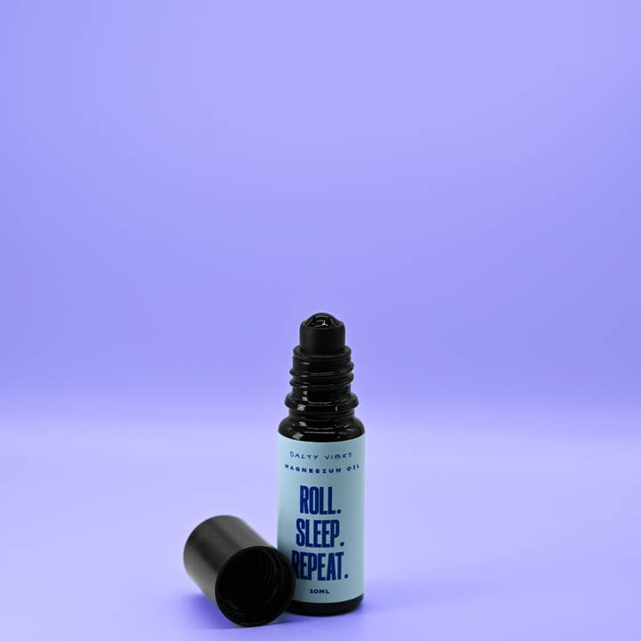 Rullo al Magnesio – Rullo. Dormi. Ripeti. 10ml per la vendita all'ingrosso da parte di Salty Vibes