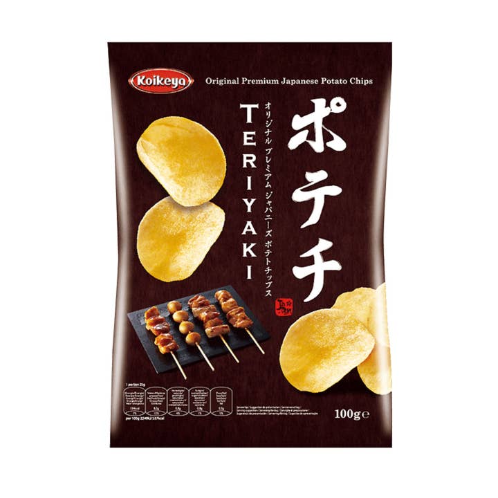 utoppa GmbH - Wholesale Chips - Koikeya Potato Chips Teriyaki 100 g